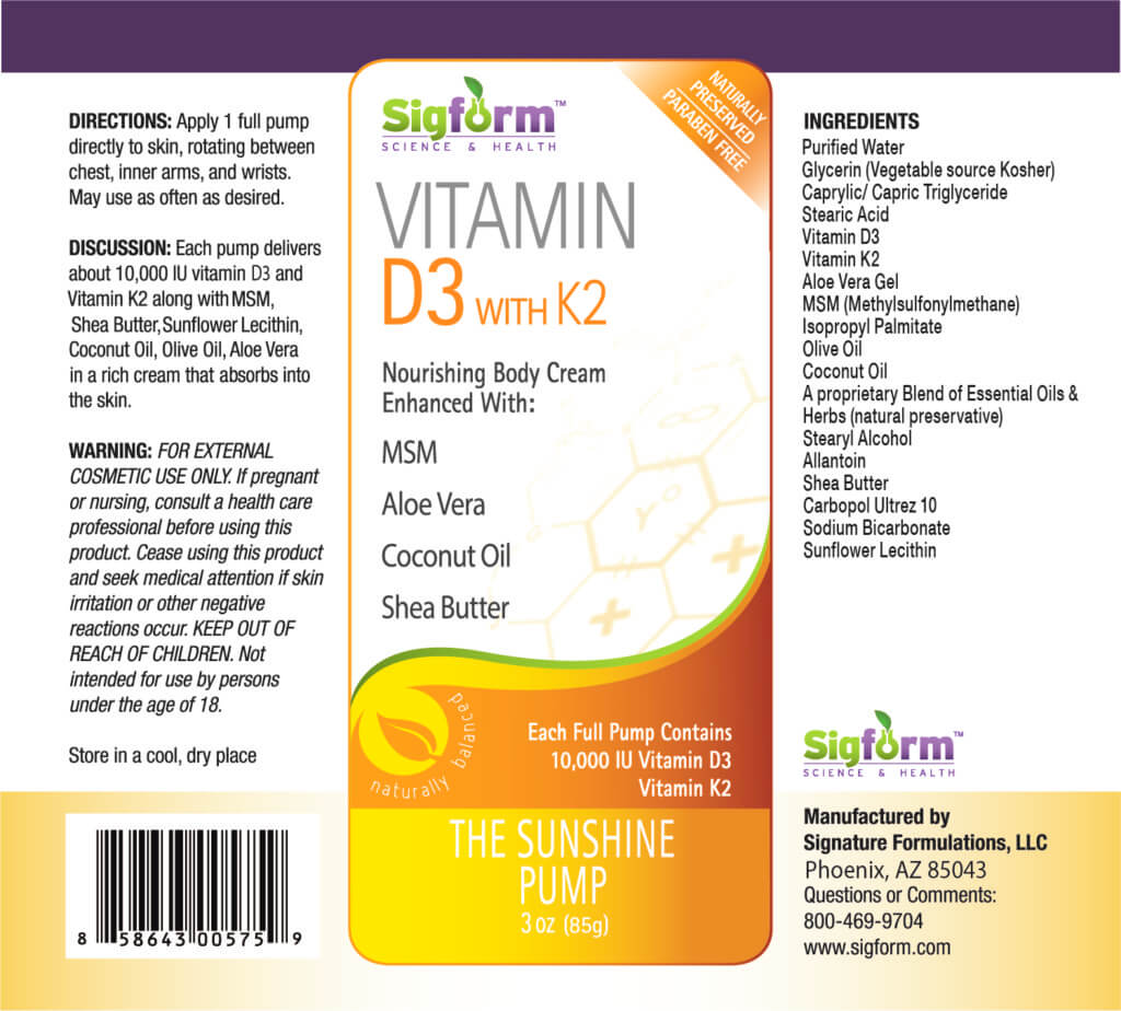 D3 Cream 3oz Label D3 Cream 3oz Label