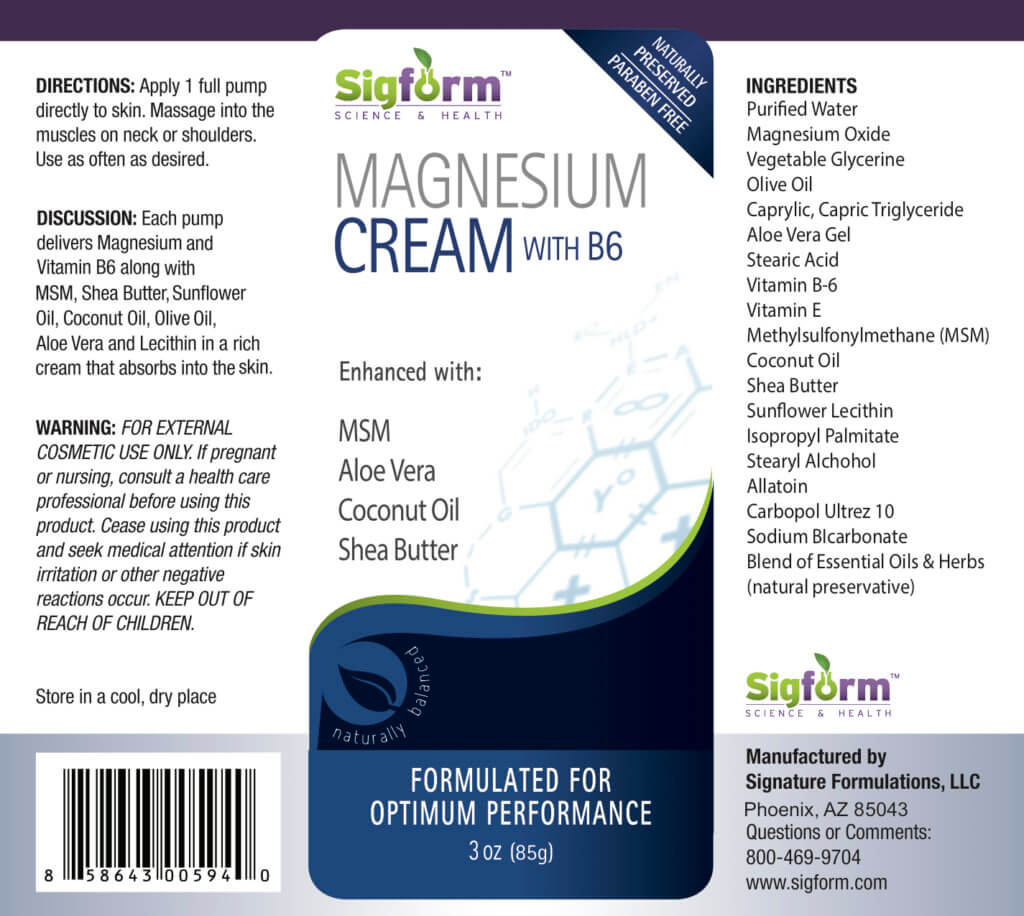 MagnesiumOxideLabel Magnesium Oxide Cream with B6 1