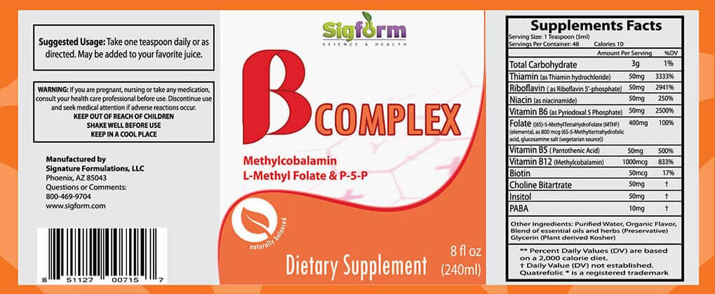 B Complex Facts B Complex Facts