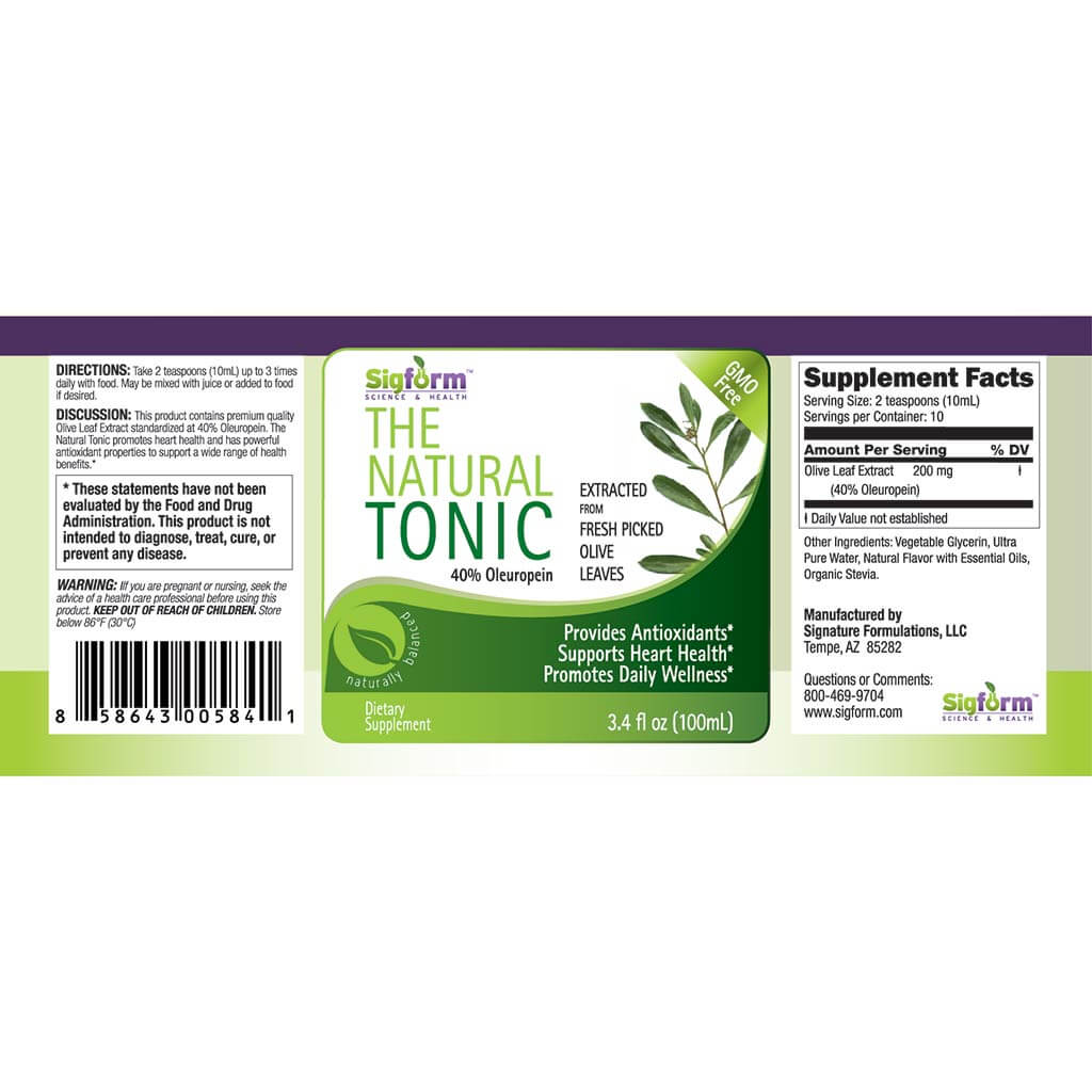Olive Leaf Tonic-100ml Olive Leaf Tonic-100ml