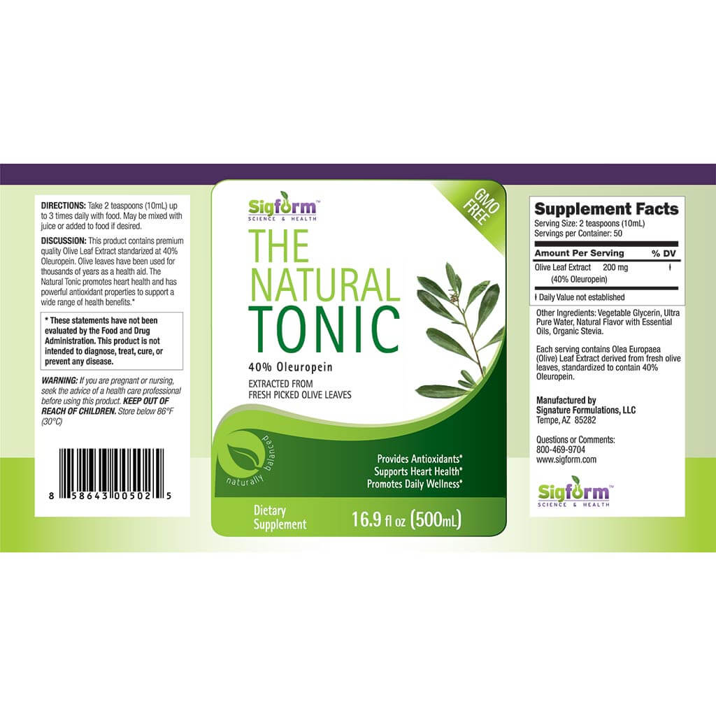 Olive Leaf Tonic-500ml Olive Leaf Tonic-500ml