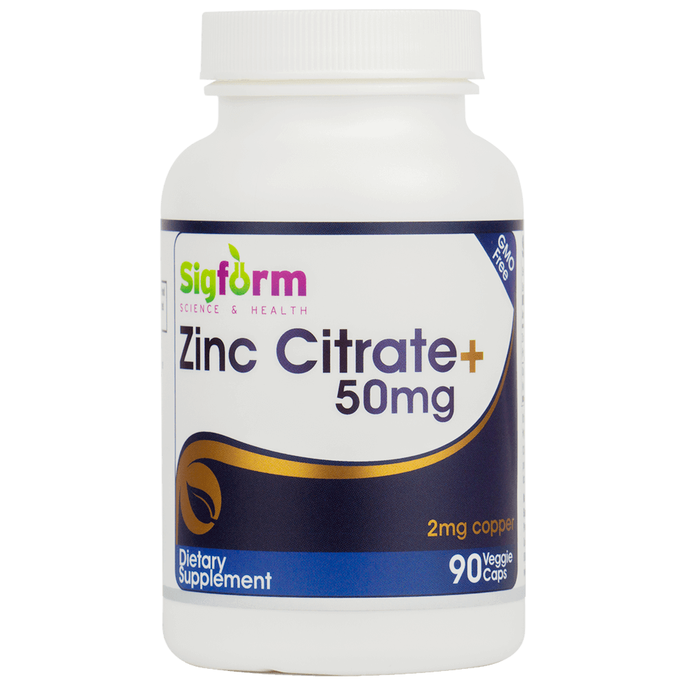 Zinc Citrate PLUG 50mg Zinc Citrate Plus 1